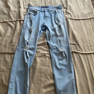 Hollister ripped jeans
